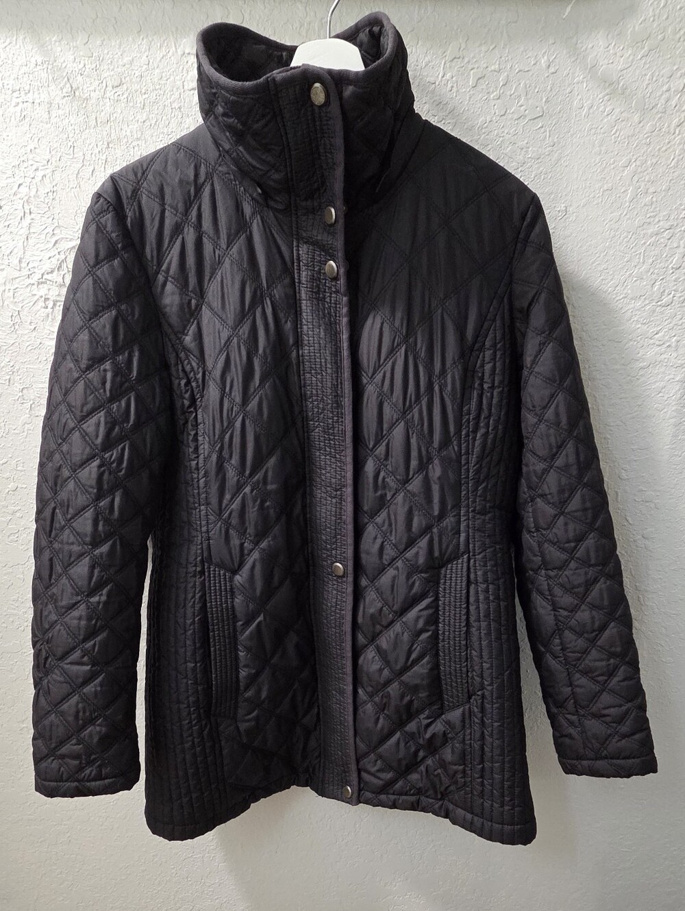 Andrew Marc Classic Quilted Black Women's Jacket Size Medium